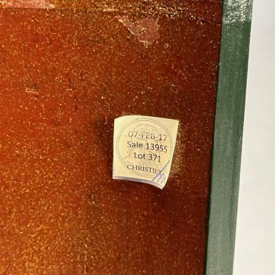 Maison Jansen Pair Louis XV Style Japanned Corner Cabinets Encoignures Christies Provenance