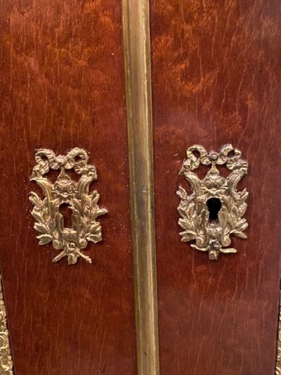 Maison Jansen Pair Of Maison Jansen Russian Neoclassical Style Cabinets or Commodes Marble Top