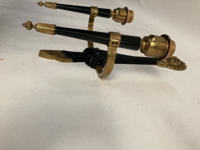 Maison Jansen Pair of 1950s Neo classic Sconces attributed To Maison Jansen