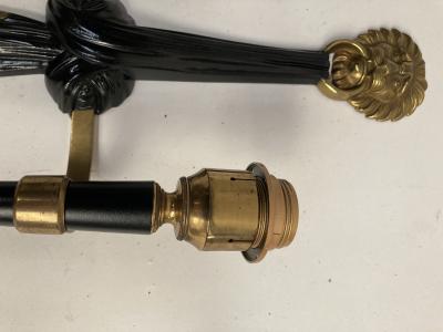 Maison Jansen Pair of 1950s Neo classic Sconces attributed To Maison Jansen