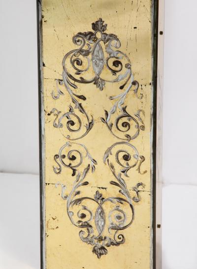 Maison Jansen Pair of Eglomis Lamps