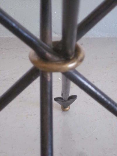 Maison Jansen Pair of French 1940s Style Modern Neoclassical Gueridons Side Tables