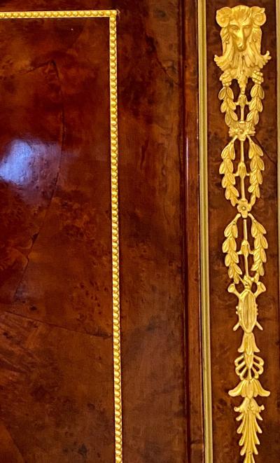 Maison Jansen Pair of Hollywood Regency Jansen Style Chests or Commodes Tortoise Shell Finish