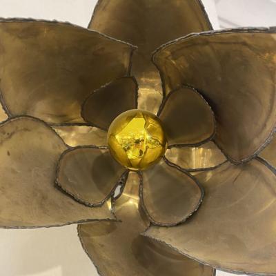 Maison Jansen Pair of Maison Jansen Floral Wall Lights