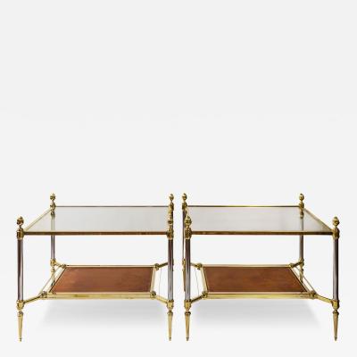 Maison Jansen Pair of Vintage French Side Tables by Maison Jansen