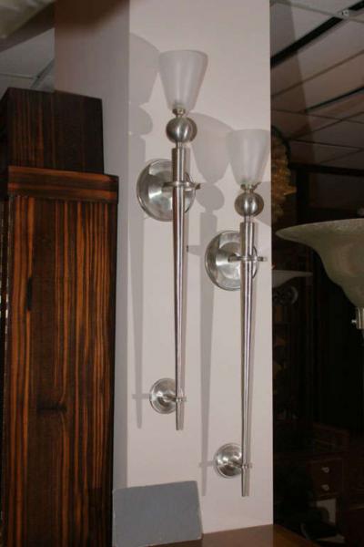 Maison Jansen Pair of Wall Sconces by Maison Jansen