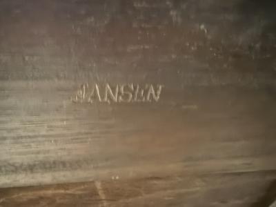 Maison Jansen Signed Jansen lacquered desk