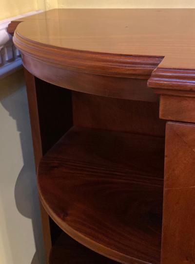 Maison Jansen Style Serving Console Credenza Custom Quality Curved Sided Server