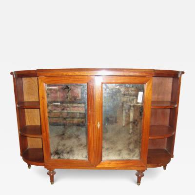 Maison Jansen Style Serving Console Credenza Custom Quality Curved Sided Server