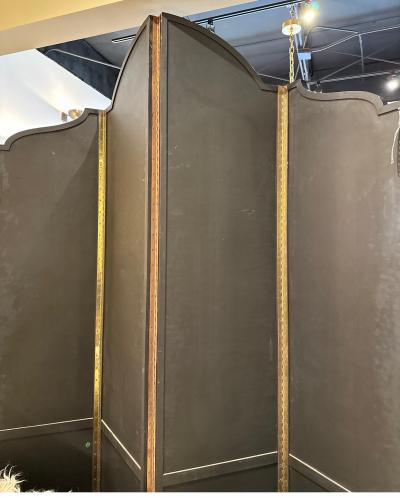 Maison Jansen Two Majestic Hollywood Regency Mirrored Screens Dividers Sold Individually
