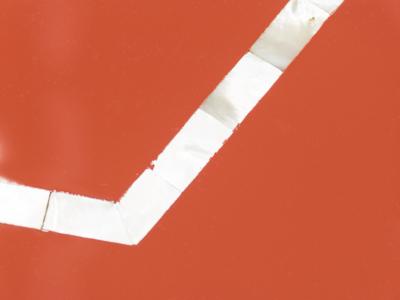 Maison Jansen Unique red lacquer and brass Maison Jansen dining table 1970s