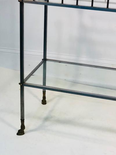 Maison Jansen Unusual Rams Head Console by Maison Jansen