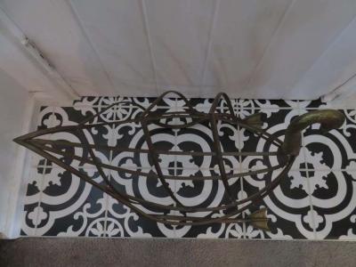 Maison Jansen Whimsical Maison Jansen Italian Swan Magazine Rack Brass Mid Century Modern