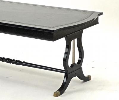 Maison Jansen maison jansen refined big harp shaped coffee table