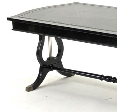 Maison Jansen maison jansen refined big harp shaped coffee table