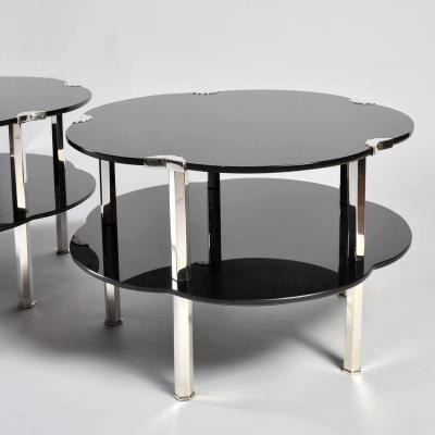 Maison Jansen pair of rare occasional tables
