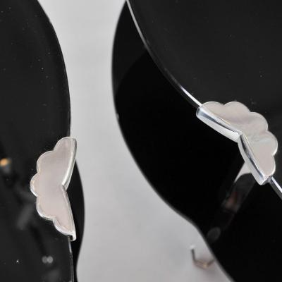 Maison Jansen pair of rare occasional tables