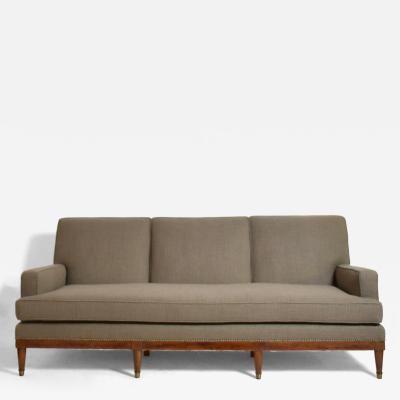 Maison Jansen three seats sofa 1960s 