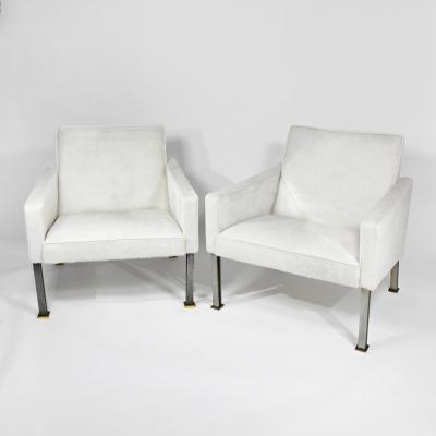 Maison Leleu Rare pair of armchairs