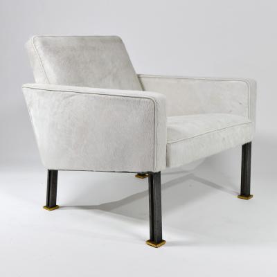 Maison Leleu Rare pair of armchairs