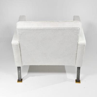 Maison Leleu Rare pair of armchairs