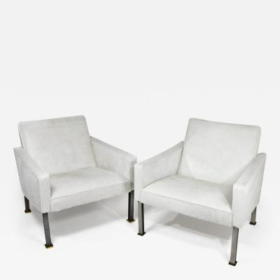 Maison Leleu Rare pair of armchairs
