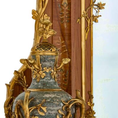 Maison Millet Grand Psyche monumental Art Nouveau mirror by Maison Millet
