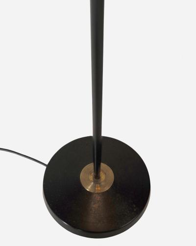 Maison Monix Floor lamp in lacquered metal and brass Monix Paris France circa 1960