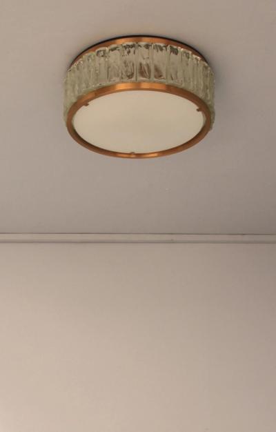 Maison Perzel Fine French 1970 s Queens Necklace Flush Mount by Perzel