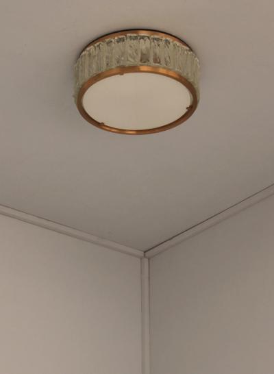 Maison Perzel Fine French 1970 s Queens Necklace Flush Mount by Perzel