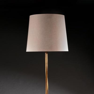 Maison Ramsay FRENCH GILT BRONZE TRIPOD FLOOR LAMP BY MAISON RAMSAY C 1940