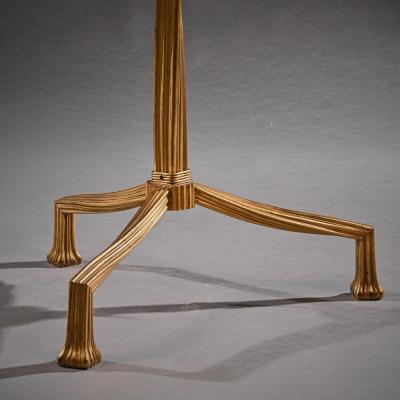 Maison Ramsay FRENCH GILT BRONZE TRIPOD FLOOR LAMP BY MAISON RAMSAY C 1940