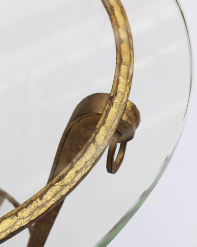 Maison Ramsay Fine French 1940s Gueridon Side Table by Maison Ramsay