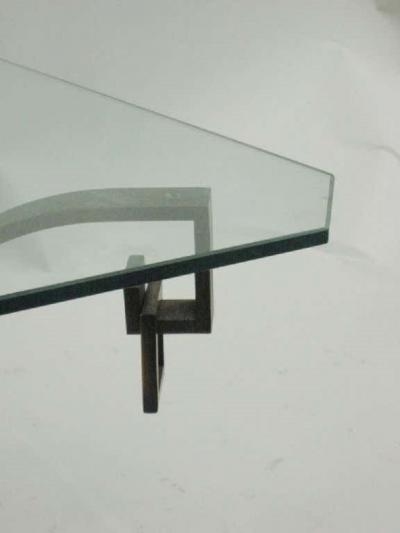 Maison Ramsay French Mid Century Modern Neoclassical Side Table or Coffee Table