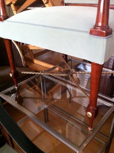 Maison Ramsay Maison Ramsay Signed Two Pair of 1940s Neoclassic Totally Restored