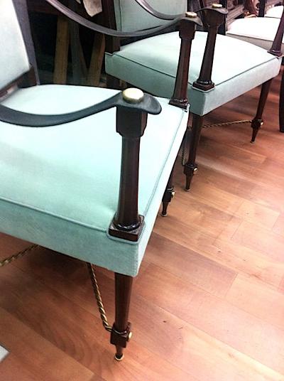 Maison Ramsay Maison Ramsay Signed Two Pair of 1940s Neoclassic Totally Restored