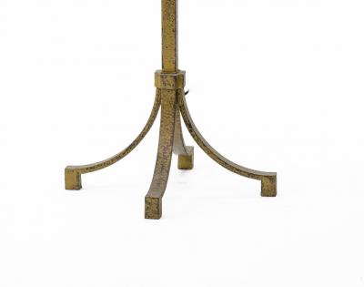 Maison Ramsay Maison Ramsay superb gold leaf wrought iron floor lamp