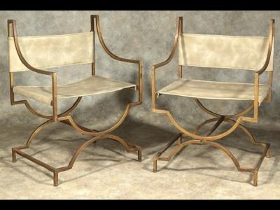 Maison Ramsay Ramsay pair of armchairs