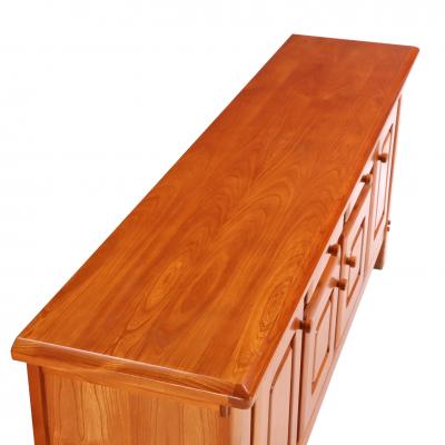 Maison Regain A French elm sideboard attributed to Maison Regain C 1960 