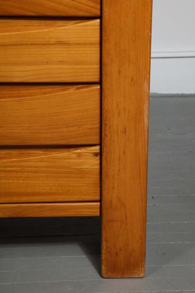 Maison Regain Elm Commode by Maison Regain France C 1970s