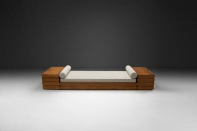 Maison Regain Maison Regain Daybed with Side Storage France Late 20th Century