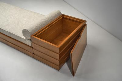 Maison Regain Maison Regain Daybed with Side Storage France Late 20th Century