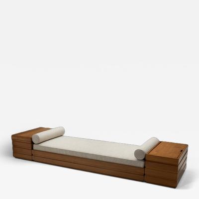 Maison Regain Maison Regain Daybed with Side Storage France Late 20th Century