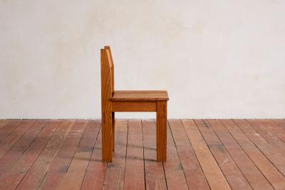 Maison Regain Maison Regain Wood Dining Chairs Set of 4