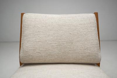Maison Regain Pair of Maison Regain Lounge Chairs France Second half of the 20th Century
