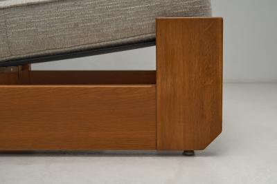 Maison Regain Pair of Maison Regain Lounge Chairs France Second half of the 20th Century