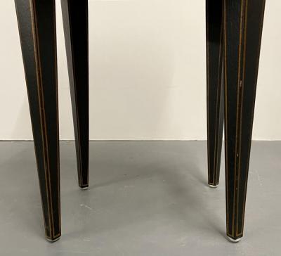 Maitland Smith Hollywood Regency Style Lidded Casket Box on Stand