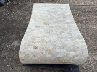 Maitland Smith Mainland Smith Tessellated Marble Cocktail Table