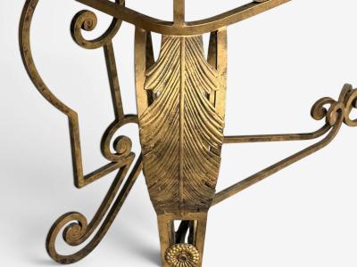 Maitland Smith Maitland Smith Console Table Gilt Metal Marble Philippines 1980s
