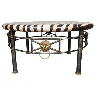 Maitland Smith Maitland Smith Faux Eggshell Coffee Table